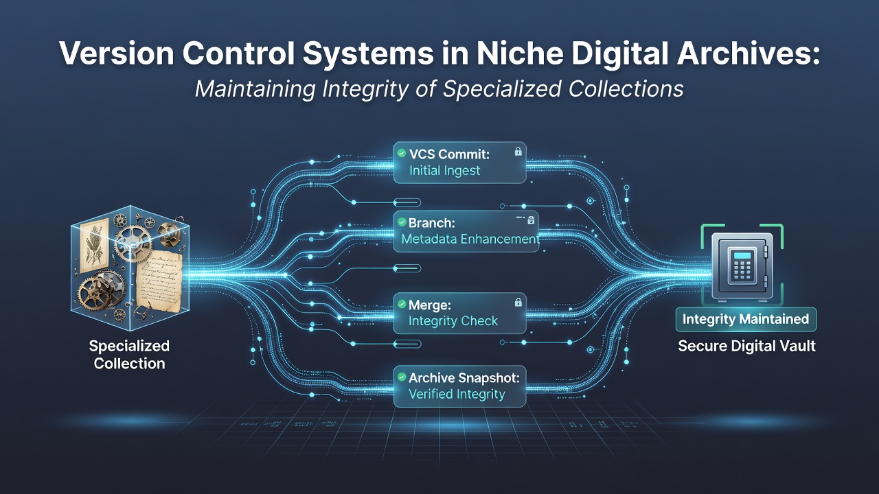 Version Control Systems in Niche Digital Archives: Maintaining Integrity of Specialized Collections